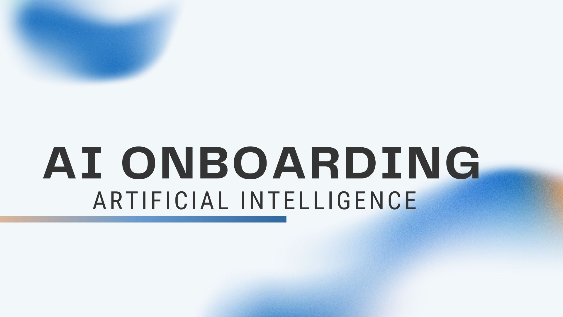 AI Onboarding